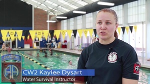 82nd Airborne Division Water Survival Course