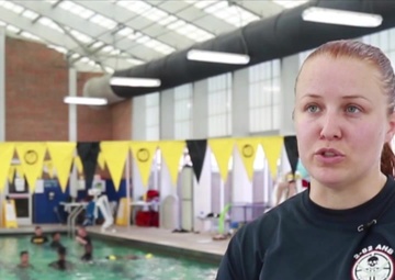 82nd Airborne Division Water Survival Course