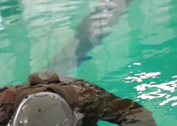 82nd Airborne Division Water Survival Course B-Roll