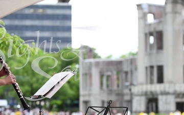 Hiroshima Peace Memorial Ceremony, Peace Message Lantern Floating Ceremony Sights and Sounds