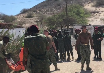 USNS Carson City Port Visit to Mindelo, Cabo Verde