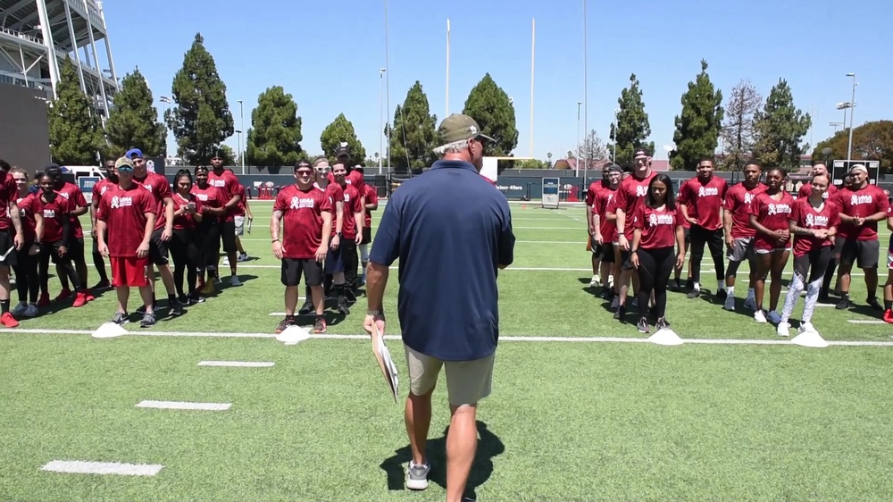 Airmen join 49ers for 'Salute to Service' Boot Camp > Travis Air Force Base  > News