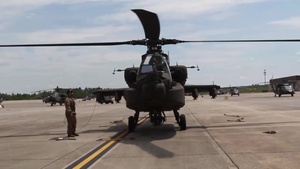 82nd Combat Aviation Brigade  82nd Airborne Division Receives its First Two AH-64E Apache Helicopters