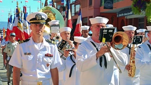 Operatiod Dragoon 75th Anniversary - Wreath Laying at Sea