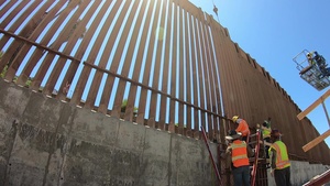 San Diego Border Wall Final Section
