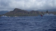 B-Roll: USCGC Midgett (WMSL 757) arrives in Honolulu