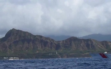 B-Roll: USCGC Midgett (WMSL 757) arrives in Honolulu