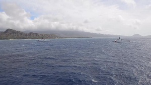 B-Roll: Coast Guard national security cutters transit to Honolulu
