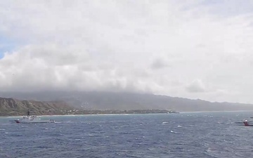 B-Roll: Coast Guard national security cutters transit to Honolulu