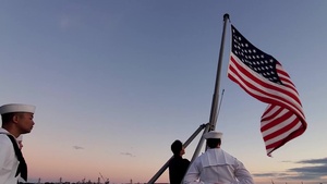 Chief Petty Officer Legacy Academy Evening Colors