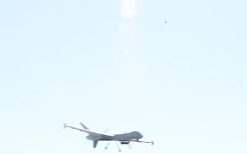 MQ-9 Reapers landing at Holloman Air Force Base