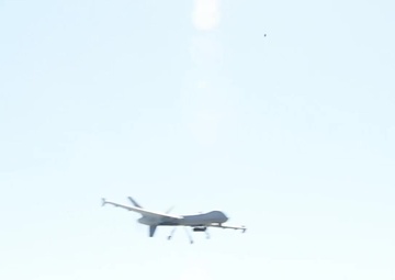 MQ-9 Reapers landing at Holloman Air Force Base
