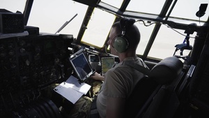 C-130H Hercules Flight