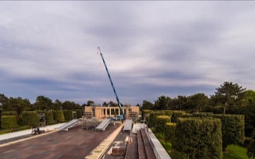 DDay 75th Anniversary Timelapse Video of Preparations at the American Cemetery