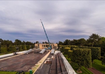 DDay 75th Anniversary Timelapse Video of Preparations at the American Cemetery
