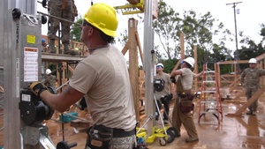 139th Civil Engineer Squadron constructs STEM center in Hawaii