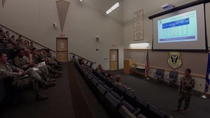 Air Force Personnel Center Holds Commissioned Officer Career Town Hall at Whiteman AFB