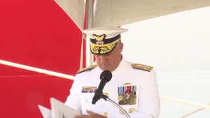 Coast Guard Dual Cutter Commissioning Ceremony