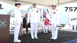 B-Roll: U.S. Coast Guard commissions two national security cutters in Honolulu