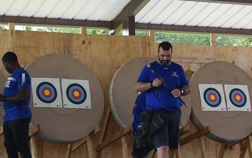 Scott Air Force Base Wounded Warrior CARE event - Archery