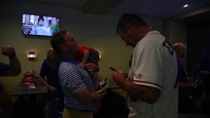 Scott Air Force Base Wounded Warrior CARE event - Cardinals visit