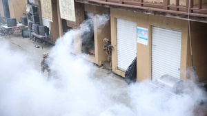 Marine Corps Warfighting Lab experiments with urban combat concepts