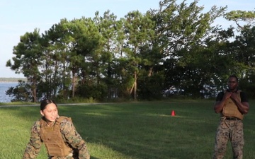 U.S. Marines Endure Culminating Event During Martial Arts Instructors Course