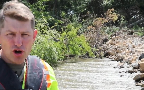 Col. John Hudson Provides Update on Levee L550 Revetment