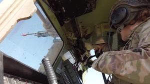 MLRS live fire B-Roll on Fort Sill (Multiple Launch Rocket System)