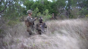 31st MEU Marines execute simulated boat raid on Stone Island during Talisman Sabre 2019 (B-Roll)