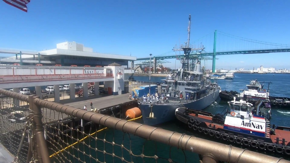 DVIDS - Video - Avenger-class mine countermeasures ship USS Scout (MCM ...