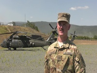 Soldiers with 3-1 AHB Conduct Aerial Gunnery Training