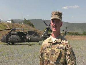 Soldiers with 3-1 AHB Conduct Aerial Gunnery Training
