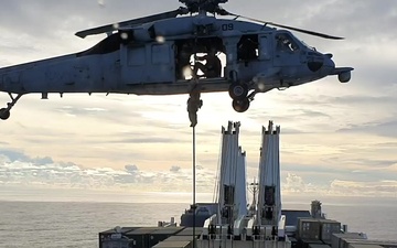 U.S. Marines, HSC-25 and Australians conducting HVBSS Evolution during HYDRACRAB 2019