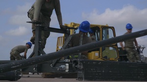 Dyess AFB Global Strike Challenge MAC Build B-Roll