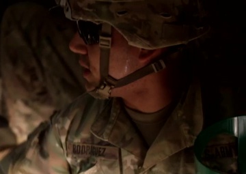 Alpha Battery, 3rd Battalion, 29th Field Artillery Regiment, 4th Infantry Division Conducts Live Fire in Support of Eager Lion 19