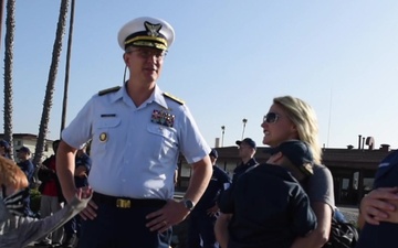 USCGC Robert Ward return to homeport