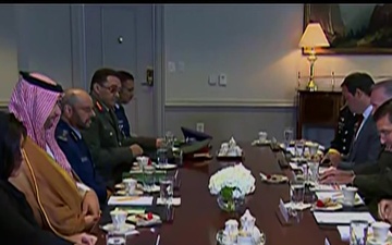 Saudi Vice Defense Minister Visits Pentagon