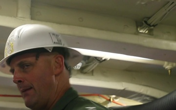 Chief of Naval Operations Visit to USS Gerald R. Ford