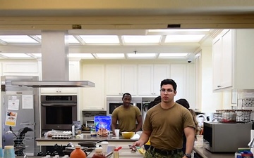 Sailors Volunteer at local Ronald McDonald House during Los Angeles Fleet Week