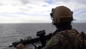 31st MEU Force Reconnaissance Marines execute VBSS exercise aboard USS Ashland