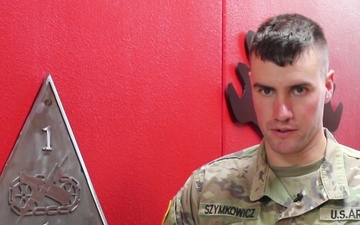 Social Media: I Am the Ready First, 1st Lt. Nathaniel Szymkowicz