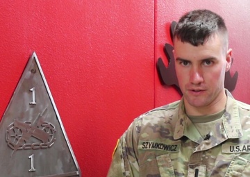 Social Media: I Am the Ready First, 1st Lt. Nathaniel Szymkowicz