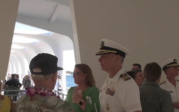 USS Arizona Memorial Dock Dedication and Blessing