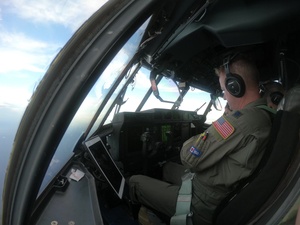 U.S. Air Force Reserve Hurricane Hunters fly through Hurricane Dorian