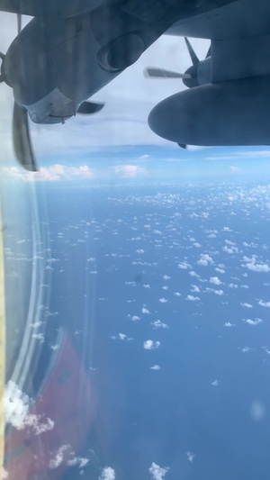 Air Force Reserve Hurricane Hunters fly Dorian