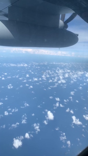 Air Force Reserve Hurricane Hunters fly Dorian