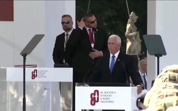 Vice President Pence Speaks at the 80th Anniversary of the Outbreak of World War II