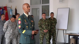 Colombians Assist with Second Cycle of AJSOF NCO Course_BRoll