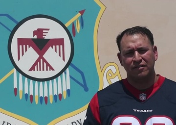 Staff Sgt Marcos Alcantara (USMC) Houston Texans Shout out